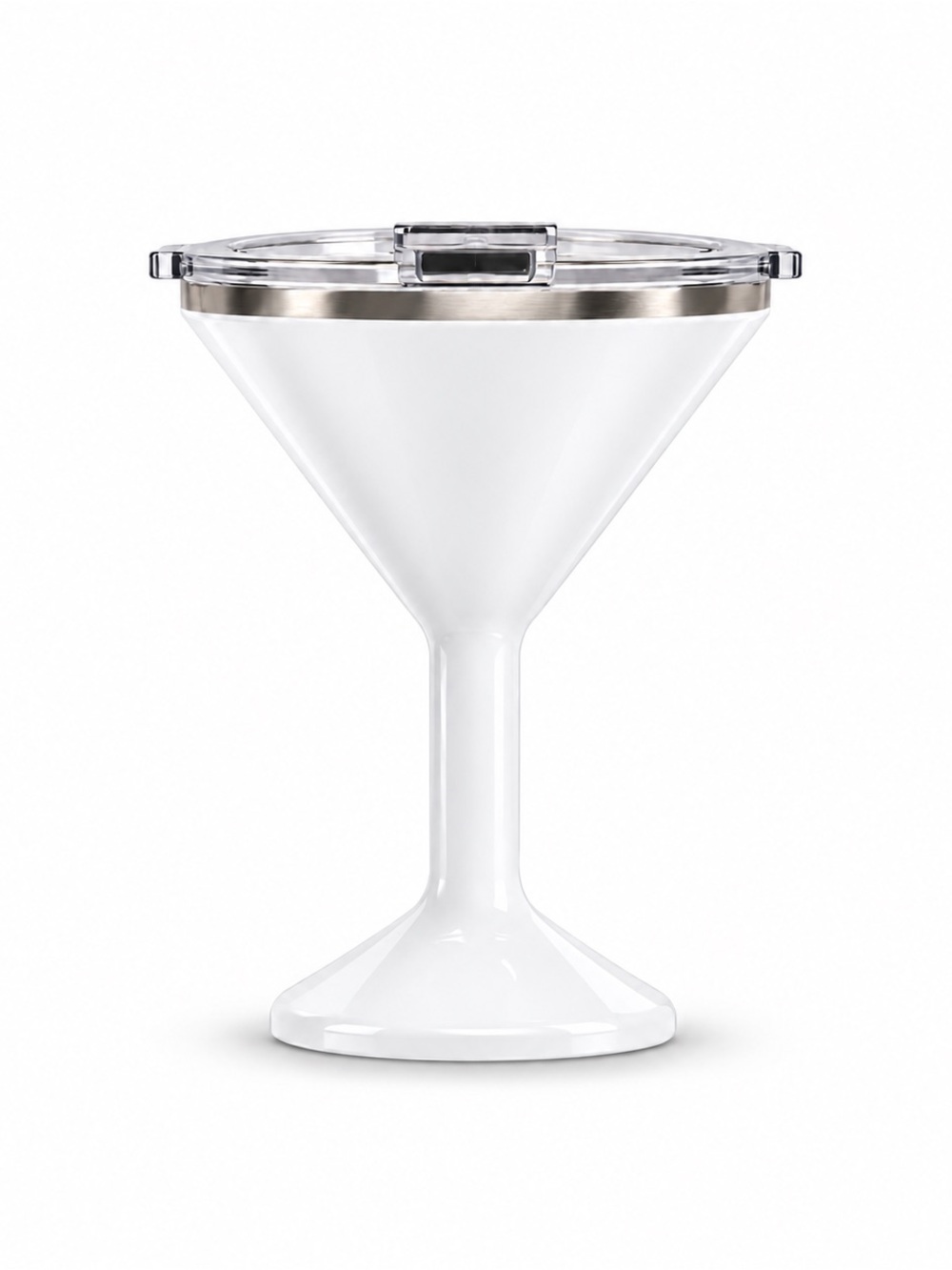 ORCA Martini Tumbler 13 oz White Insulated Stainless Steel Cup with Lid NWT